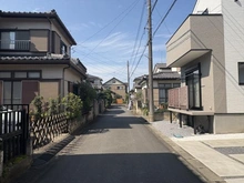 【埼玉県/久喜市鷲宮】久喜市鷲宮4丁目　中古戸建 前面道路