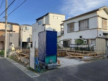 【埼玉県/さいたま市緑区大字中尾】さいたま市緑区大字中尾　新築戸建 建築中の外観