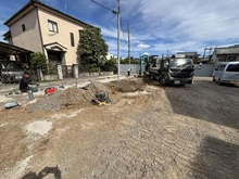 【埼玉県/さいたま市浦和区大東】さいたま市浦和区大東1丁目　5号棟 現地（建築前）