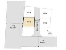 【埼玉県/蕨市錦町】蕨市錦町1丁目　2号棟 区画図