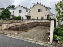 【埼玉県/さいたま市緑区大字中尾】さいたま市緑区大字中尾新築戸建B号棟 現地（建築前）：全2棟／右側