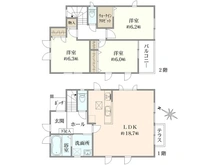 【埼玉県/さいたま市緑区東浦和】さいたま市緑区東浦和3丁目　中古戸建 間取り図