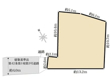 【東京都/世田谷区船橋】世田谷区船橋5丁目　中古住宅 区画図