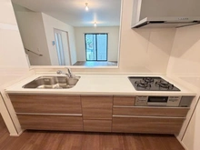 【埼玉県/川口市戸塚東】 川口市戸塚東2丁目新築戸建　B号棟 キッチン