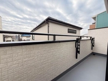 【埼玉県/川口市戸塚東】 川口市戸塚東2丁目新築戸建　B号棟 バルコニー