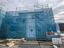 【埼玉県/川口市戸塚東】 川口市戸塚東2丁目新築戸建　C号棟 建築中の外観