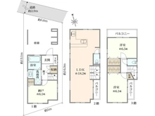【埼玉県/さいたま市浦和区常盤】さいたま市浦和区常盤4丁目　中古戸建 間取り図