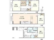 【埼玉県/さいたま市南区辻】さいたま市南区辻4丁目　新築戸建 間取り図