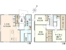 【千葉県/我孫子市根戸】我孫子市根戸／戸建 間取り図