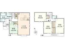 【千葉県/松戸市紙敷】松戸市紙敷／戸建 間取り図