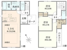 【千葉県/柏市豊四季】柏市豊四季／新築戸建て　B号棟 間取り図