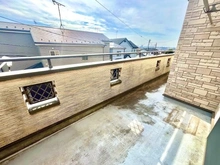 【千葉県/松戸市秋山】松戸市秋山／戸建 バルコニー