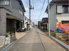 【千葉県/船橋市芝山】船橋市芝山五丁目　新築戸建1号棟 前面道路