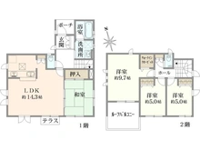 【千葉県/船橋市高根台】プラウドシーズン船橋高根台 間取り図