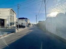 【千葉県/船橋市薬園台町】船橋市薬園台町1丁目　中古戸建 前面道路