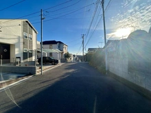 【千葉県/船橋市薬園台町】船橋市薬園台町1丁目　中古戸建 前面道路