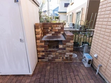 【千葉県/船橋市前貝塚町】船橋市前貝塚町　中古戸建 庭部分（バーベキュースペース）