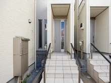 【東京都/江東区扇橋】扇橋一丁目戸建 アプローチ