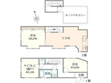 【東京都/台東区竜泉】台東区竜泉3丁目 戸建て 間取り図