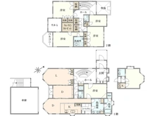 【埼玉県/志木市柏町】志木市柏町3丁目　戸建 間取り図