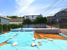 【神奈川県/川崎市麻生区高石】麻生区高石2丁目　新築戸建1号棟 現地（建築前）