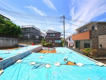 【神奈川県/川崎市麻生区高石】麻生区高石2丁目　新築戸建1号棟 現地（建築前）