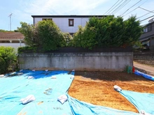 【神奈川県/川崎市麻生区高石】麻生区高石2丁目　新築戸建2号棟 現地（建築前）