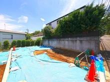 【神奈川県/川崎市麻生区高石】麻生区高石2丁目　新築戸建2号棟 現地（建築前）