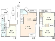 【東京都/板橋区泉町】板橋区泉町中古戸建 間取り図