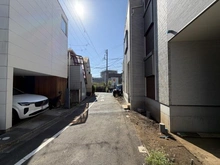 【東京都/板橋区常盤台】板橋区常盤台1丁目　2号棟 前面道路