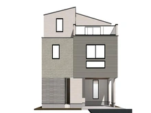 【東京都/新宿区四谷】新宿区四谷4丁目　新築戸建　A号棟 完成予想図：図面を基に描き起したもので、実際とは多少異なる場合があります。