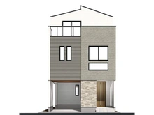 【東京都/新宿区四谷】新宿区四谷4丁目　新築戸建　B号棟 完成予想図：図面を基に描き起したもので、実際とは多少異なる場合があります。