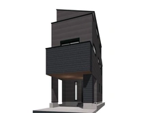 【東京都/台東区根岸】台東区根岸3丁目　新築戸建　2号棟 完成予想図：図面を基に描き起したもので、実際とは多少異なる場合があります。