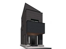 【東京都/台東区根岸】台東区根岸3丁目　新築戸建　2号棟 完成予想図：図面を基に描き起したもので、実際とは多少異なる場合があります。