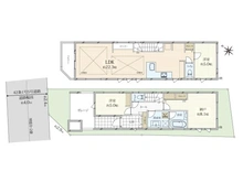【東京都/豊島区長崎】豊島区長崎6丁目　新築戸建　2号棟 間取り図