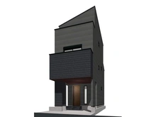 【東京都/台東区根岸】台東区根岸3丁目　新築戸建　1号棟 完成予想図：全３区画　図面を基に描き起したもので、実際とは多少異なる場合があります。