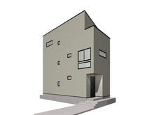 【東京都/台東区根岸】台東区根岸3丁目　新築戸建　3号棟 完成予想図：全３区画　図面を基に描き起したもので、実際とは多少異なる場合があります。