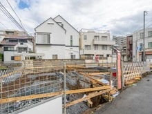 【埼玉県/さいたま市浦和区高砂】さいたま市浦和区高砂4丁目新築戸建　A号棟 現地（建築前）：A号棟写真手前