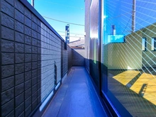 【東京都/立川市富士見町】立川市富士見町2丁目新築戸建　1号棟 サービスバルコニー：3階