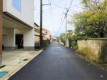 【神奈川県/茅ヶ崎市東海岸北】茅ヶ崎市東海岸北2丁目　中古戸建 前面道路