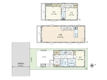 【東京都/西東京市富士町】西東京市富士町4丁目　新築戸建　1号棟 間取り図