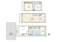【東京都/西東京市富士町】西東京市富士町4丁目　新築戸建　2号棟 間取り図