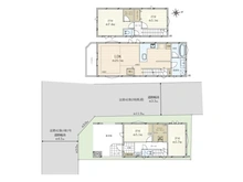 【東京都/杉並区阿佐谷北】杉並区阿佐谷北4丁目　新築戸建　1号棟 間取り図