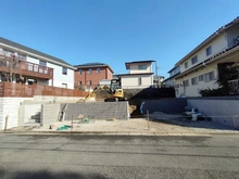 【東京都/町田市成瀬台】町田市成瀬台3丁目　新築戸建 建築中の外観