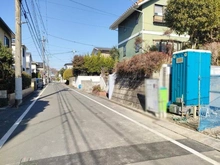 【東京都/町田市成瀬台】町田市成瀬台3丁目　新築戸建 前面道路