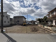 【神奈川県/平塚市東中原】～新築戸建～ 平塚市東中原2丁目　1号棟/全2棟 現地（建築前）：全2棟/右側