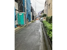 【神奈川県/川崎市川崎区小田】川崎市川崎区小田5丁目　新築戸建 B棟／全6棟 前面道路