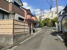 【神奈川県/横浜市港北区岸根町】横浜市港北区岸根町　戸建 前面道路