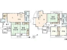 【神奈川県/川崎市麻生区王禅寺東】川崎市麻生区王禅寺東3丁目　戸建 間取り図