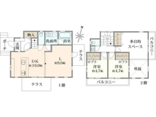 【東京都/町田市図師町】町田市図師町　戸建 間取り図